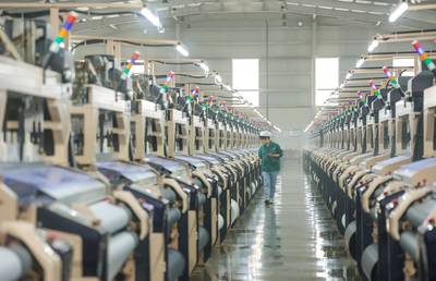 百川彩紡科技 節后全力抓生產趕訂單，奮力沖刺紡織業“開門紅”